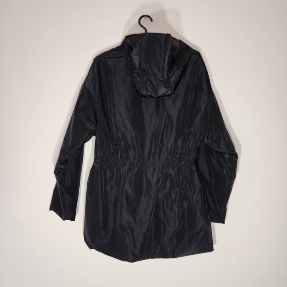 LOLA SANDRO FERRONE Spring Coat Black Jacket with black flowers & pockets - Picture 5 of 9